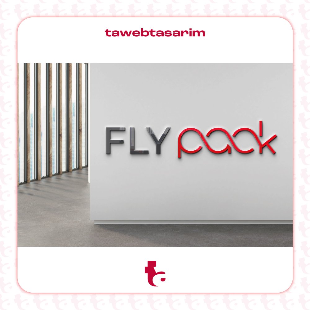 Fly Pack logo tasarım çalışması