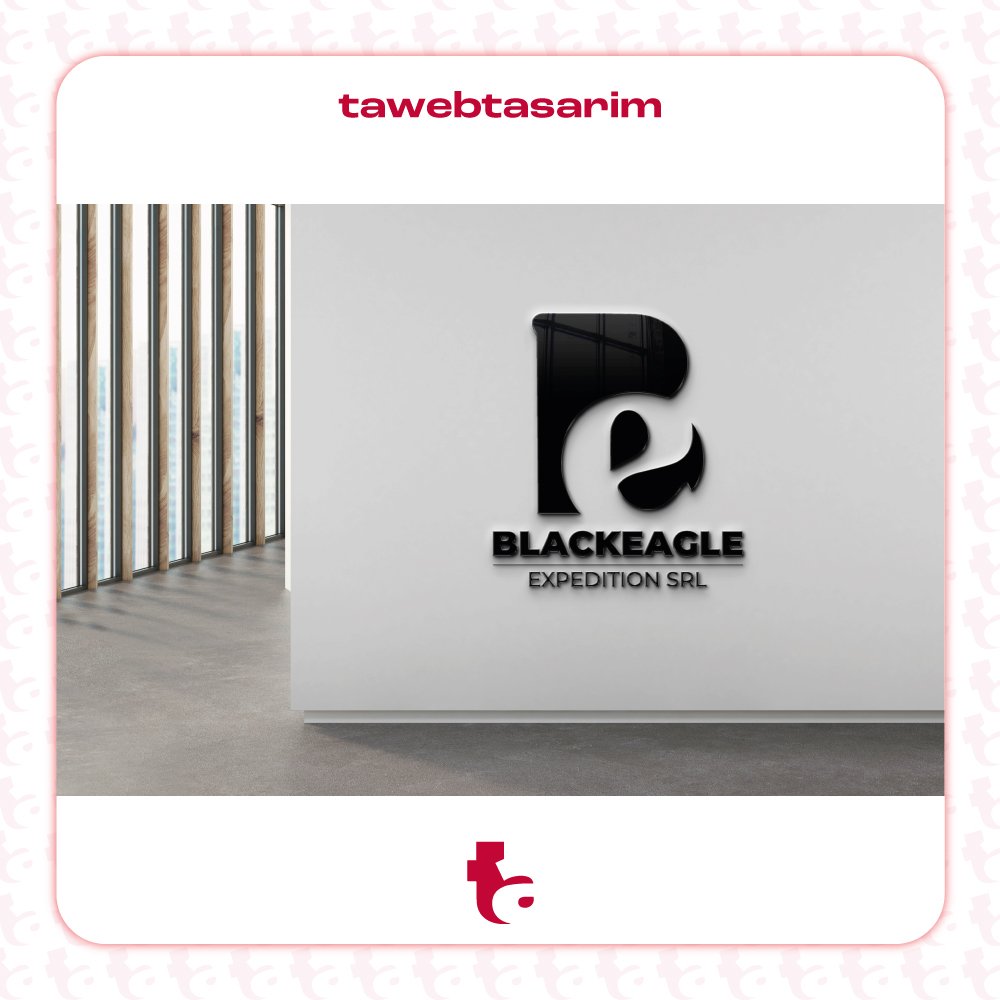 Blackeagle Expedition SRL logo tasarım çalışması