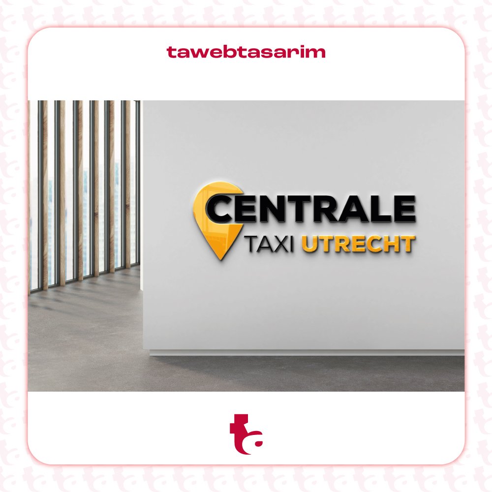 Centrale Taxi Utrecht logo tasarım çalışması