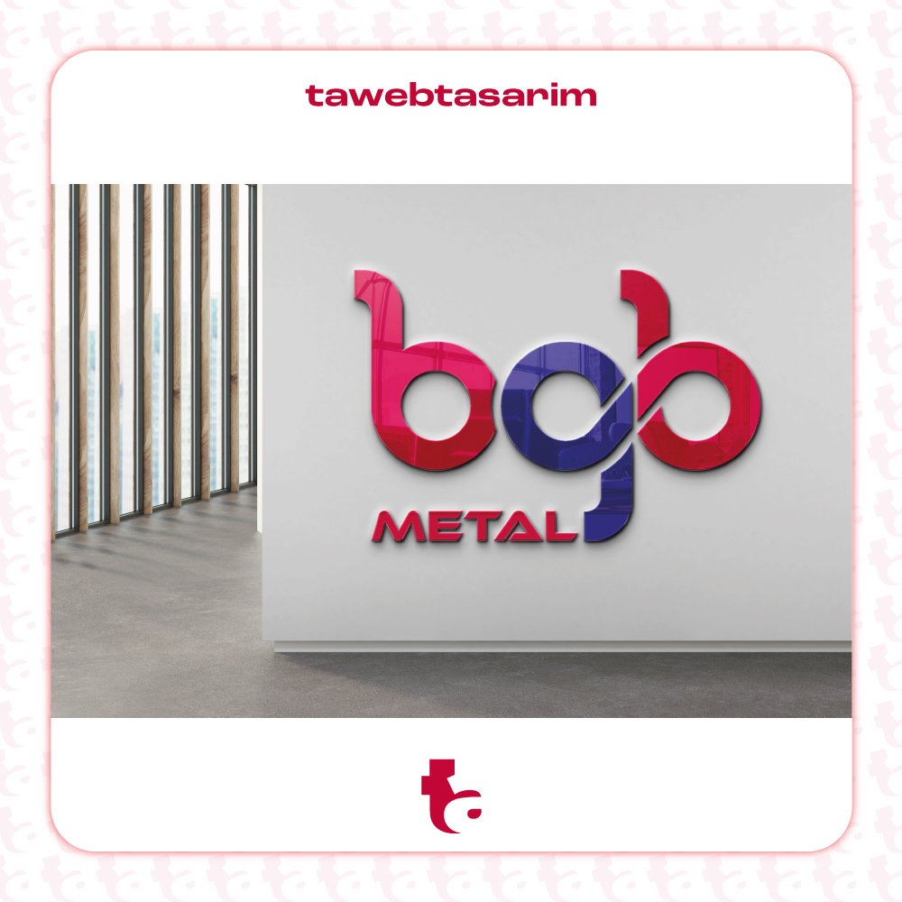 BGB Metal logo tasarım çalışması