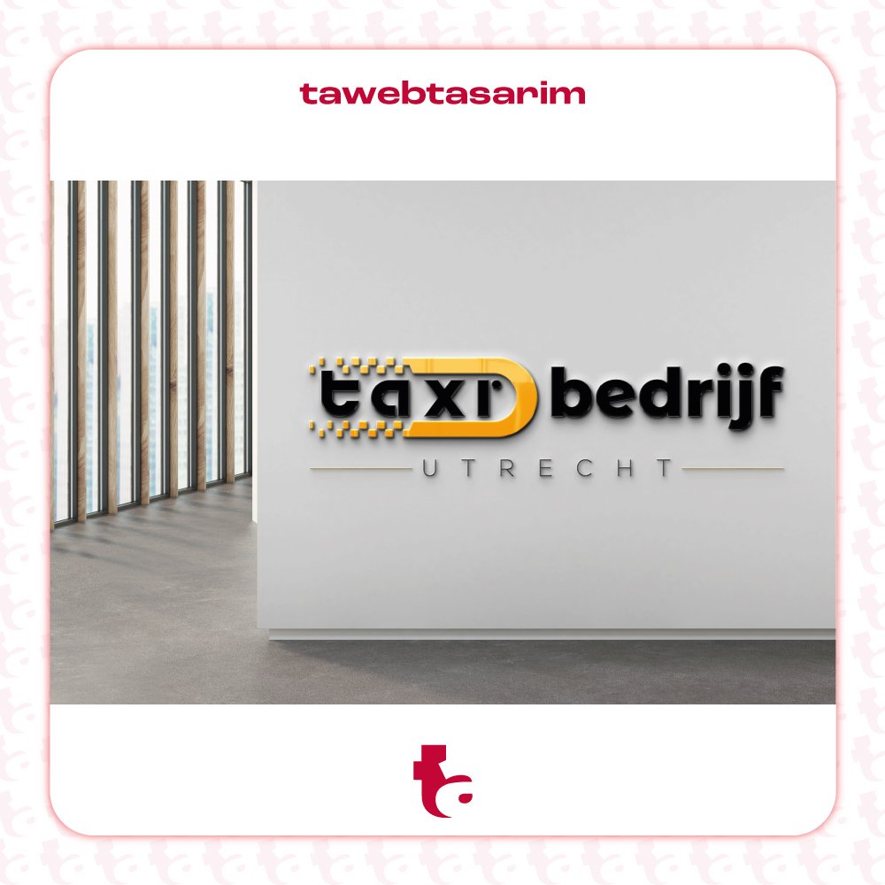 Taxi Bedrijf Utrecht logo tasarım çalışması