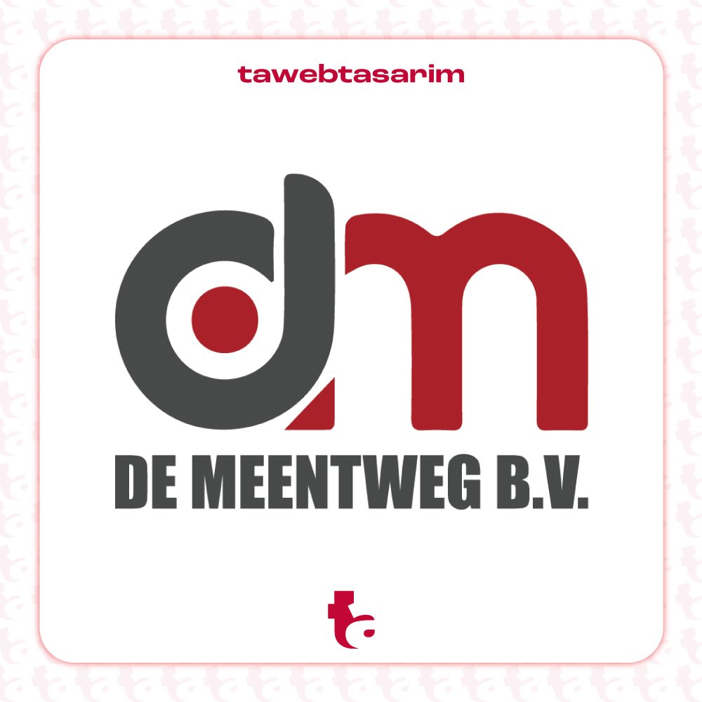 De Meentweg B.V. logo tasarım çalışması
