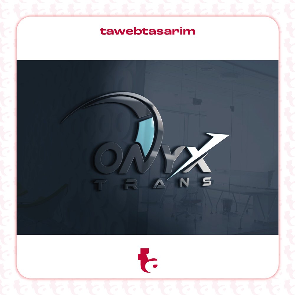 Onyx Trans logo tasarım çalışması