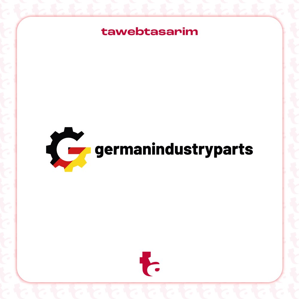 German Industry Parts logo tasarım çalışması