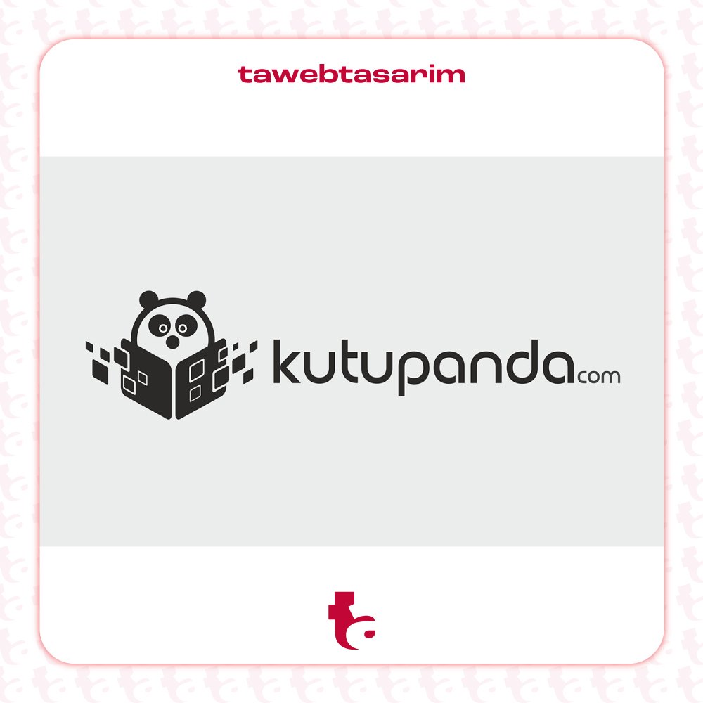 Kutupanda.com logo tasarım çalışması