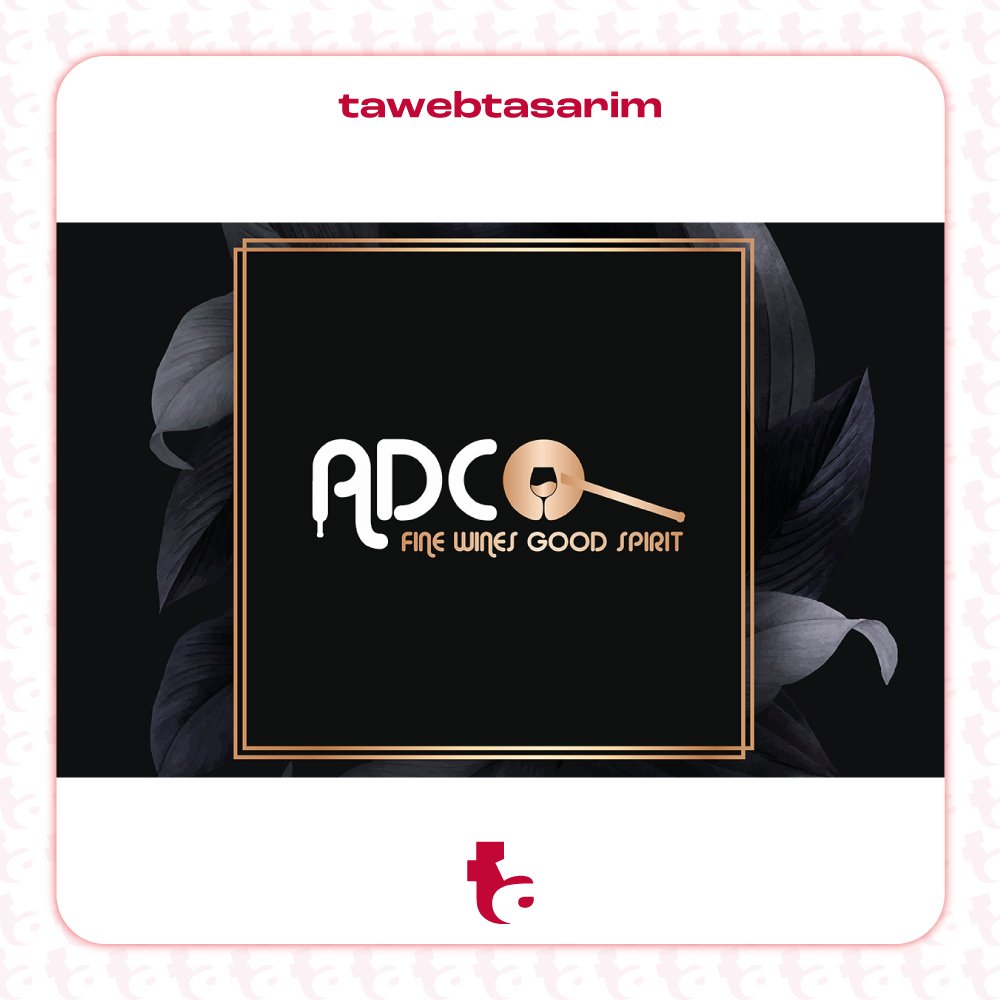 APCO Fine Wines Good Spirit logo tasarım çalışması