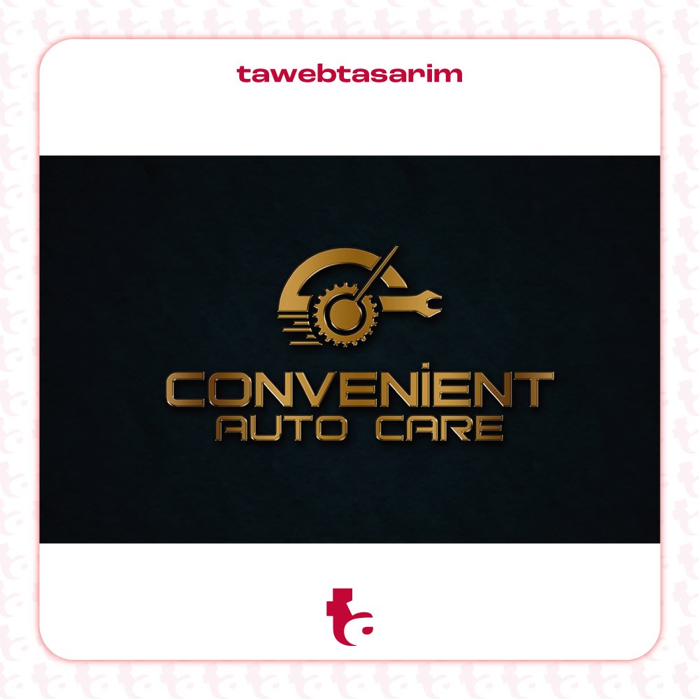 Convenient Auto Care logo tasarım çalışması