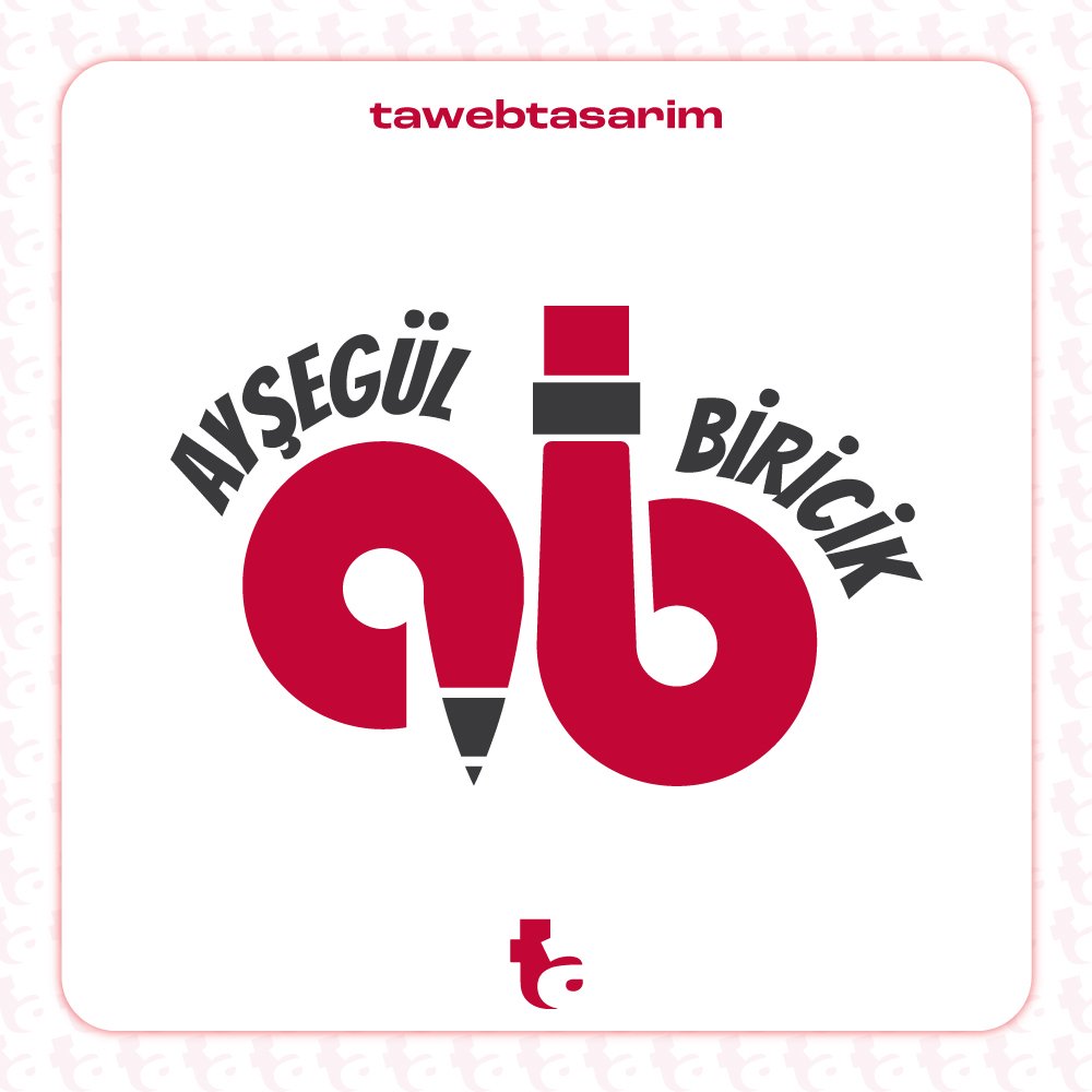 Ayşegül Binicik logo tasarım çalışması