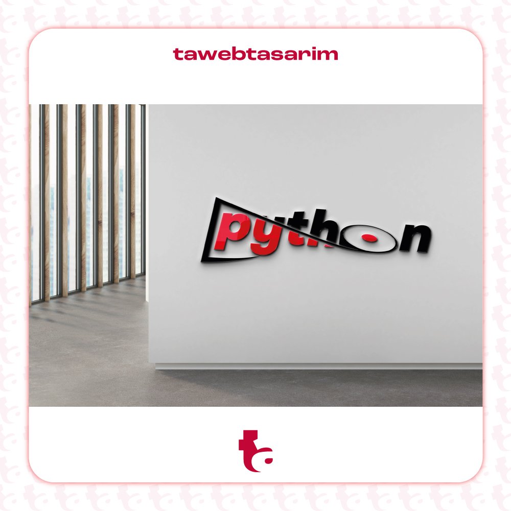 Python logo tasarım çalışması