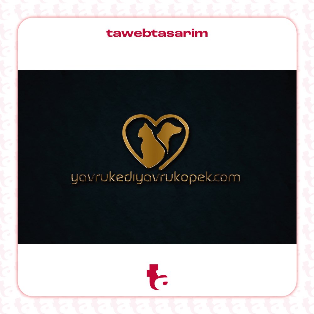 YavruKediYavruKopek.com logo tasarım çalışması