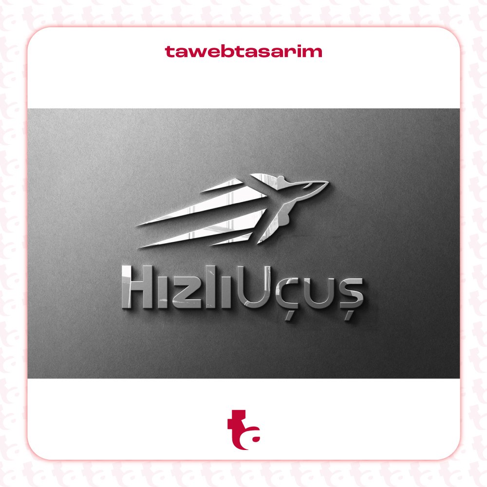 Hızlı Uçuş logo tasarım çalışması