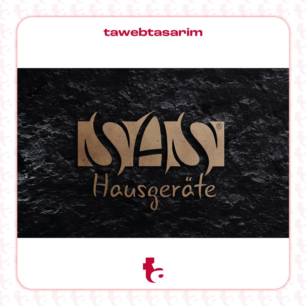 SYAS Hausgeräte logo tasarım çalışması