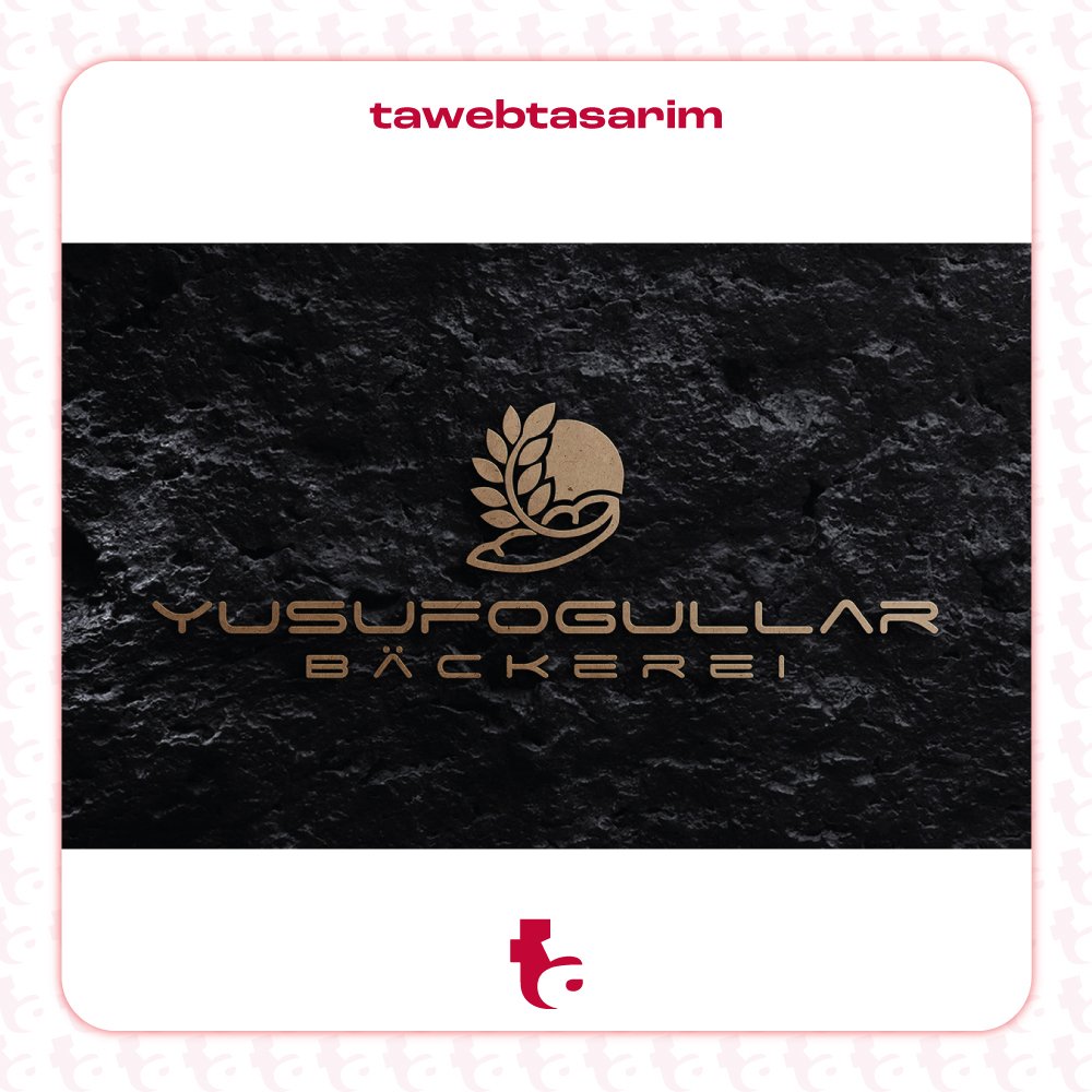 Yusufoğullar Bakery logo tasarım çalışması