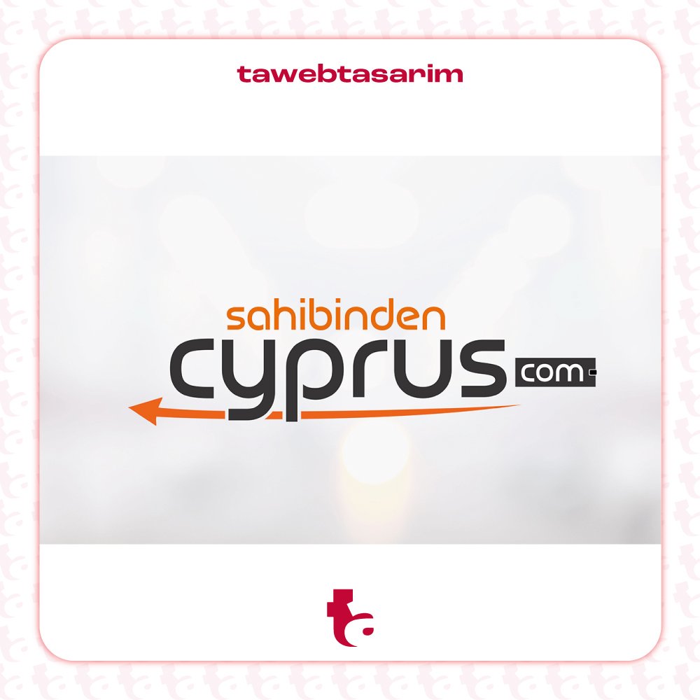 Sahibinden Cyprus logo tasarım çalışması