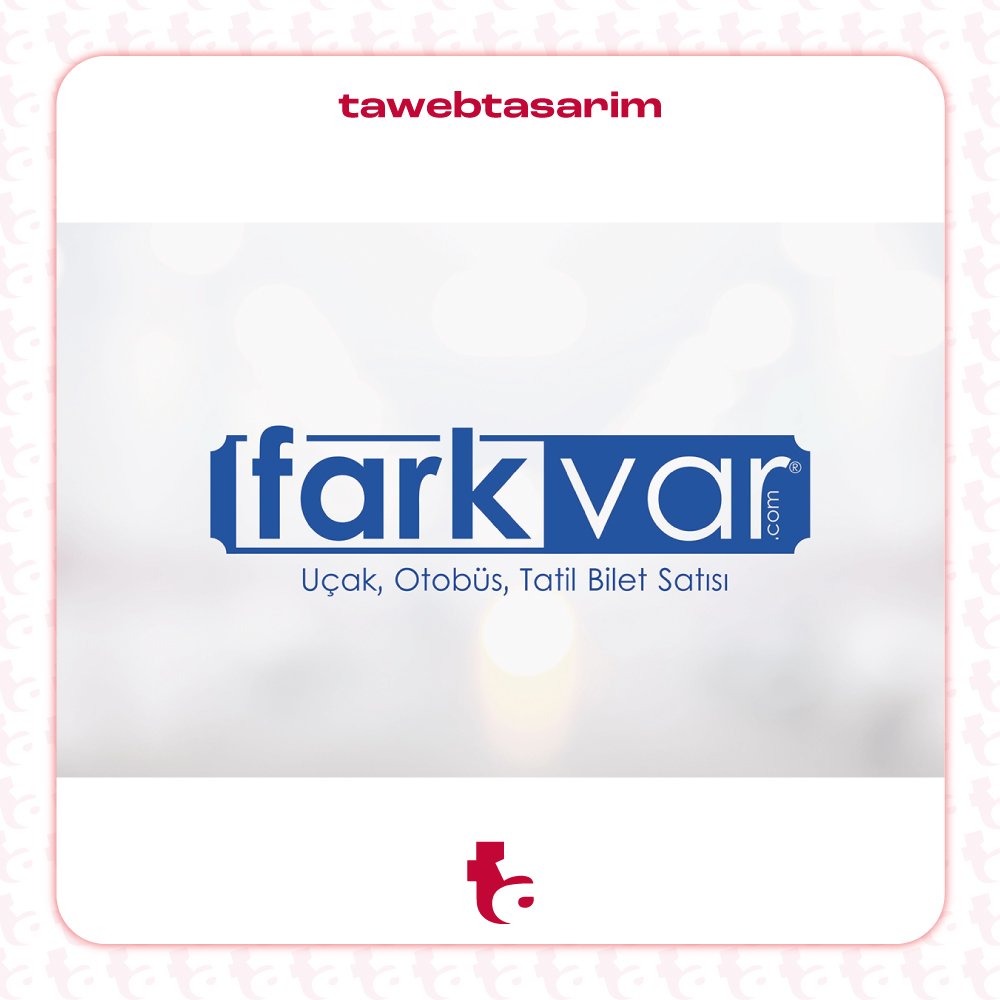 Farkvar.com logo tasarım çalışması
