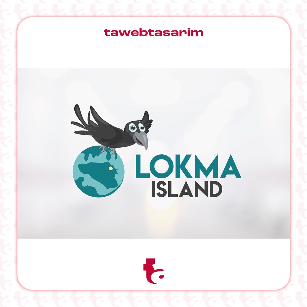 Lokma Island logo tasarım çalışması