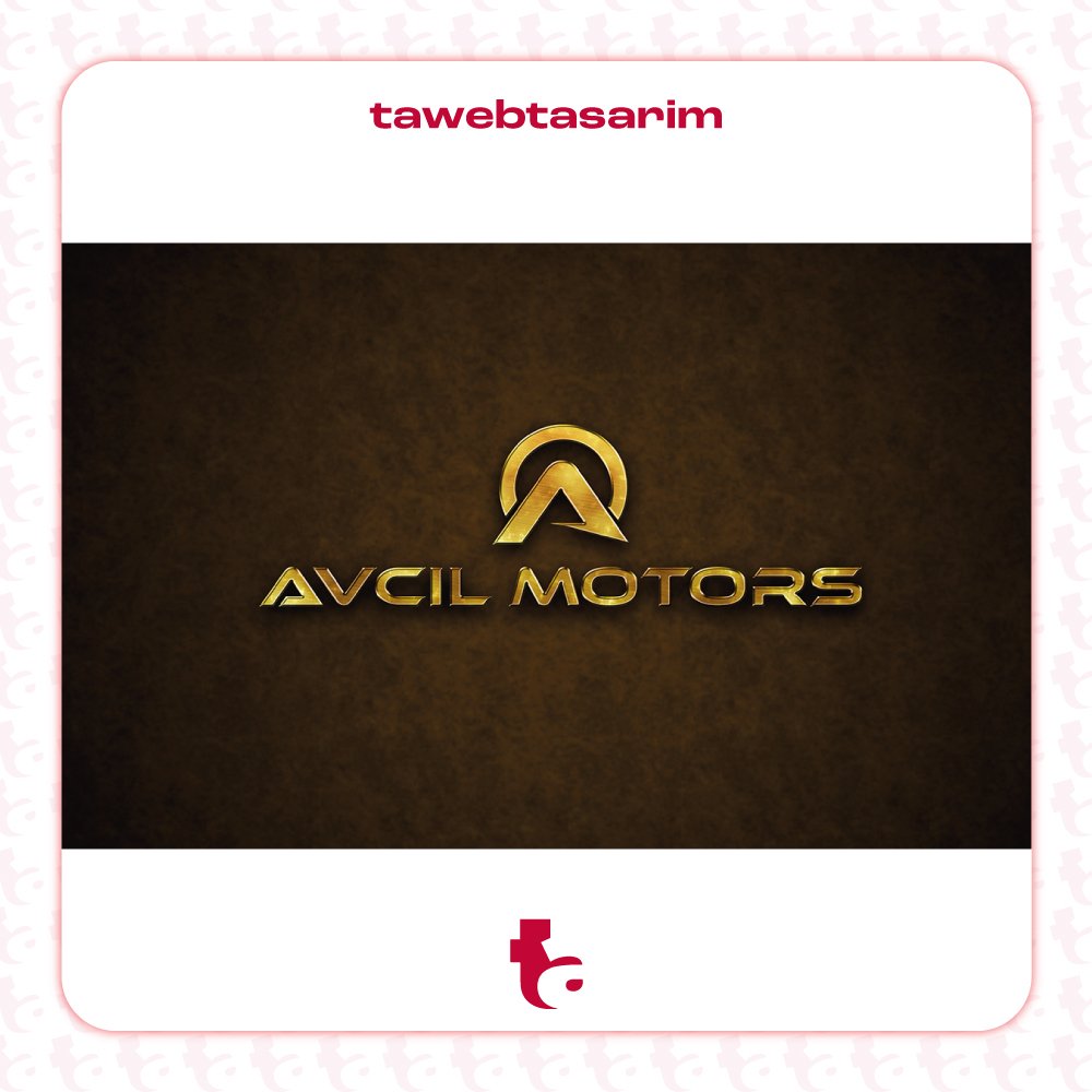 Avcil Motors logo tasarım çalışması