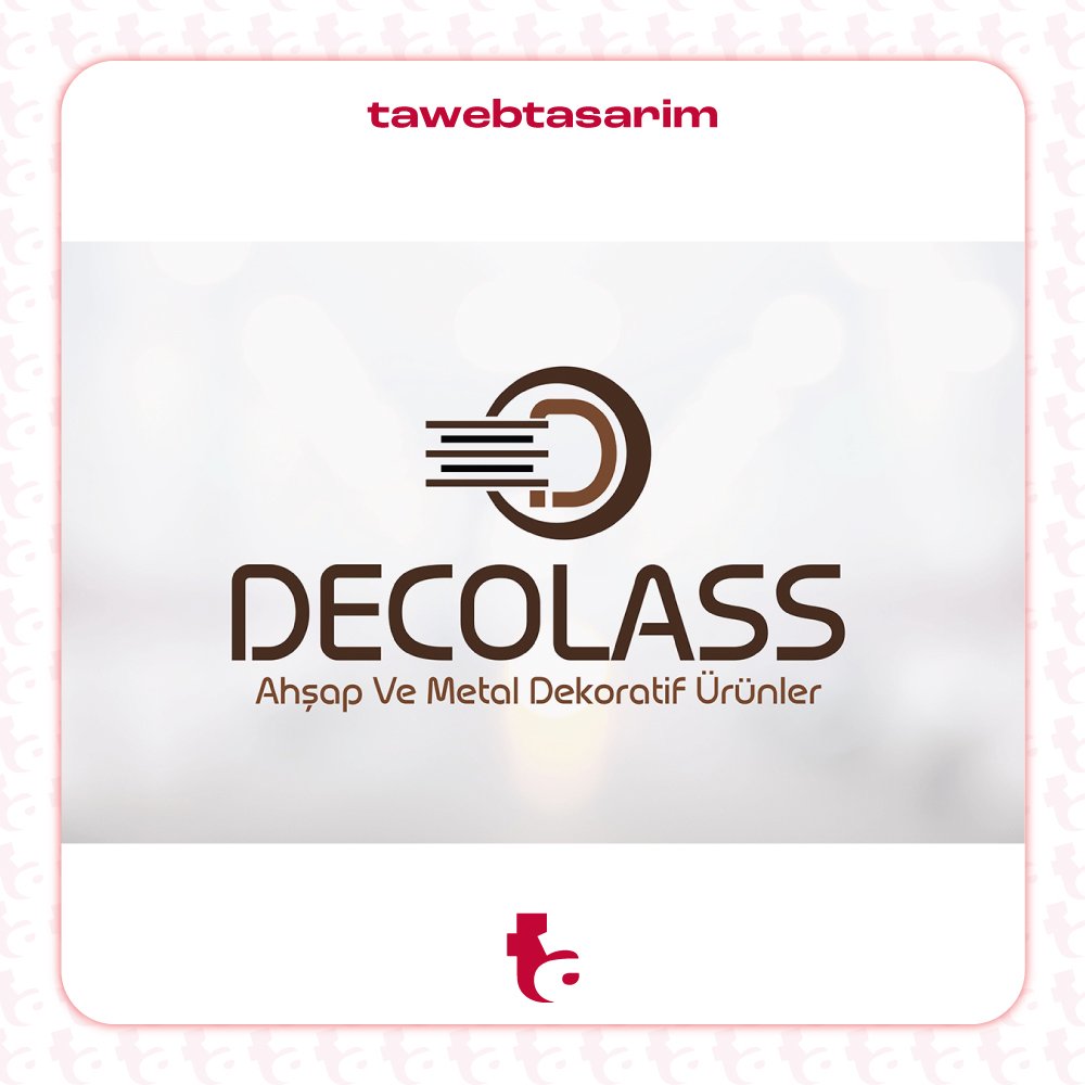 Decolass logo tasarım çalışması