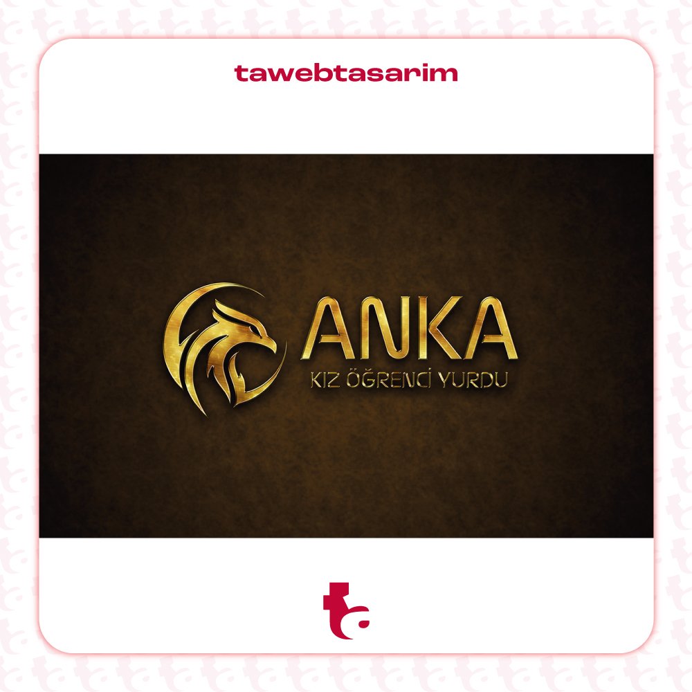 Anka Kız Öğrenci Yurdu logo tasarım çalışması