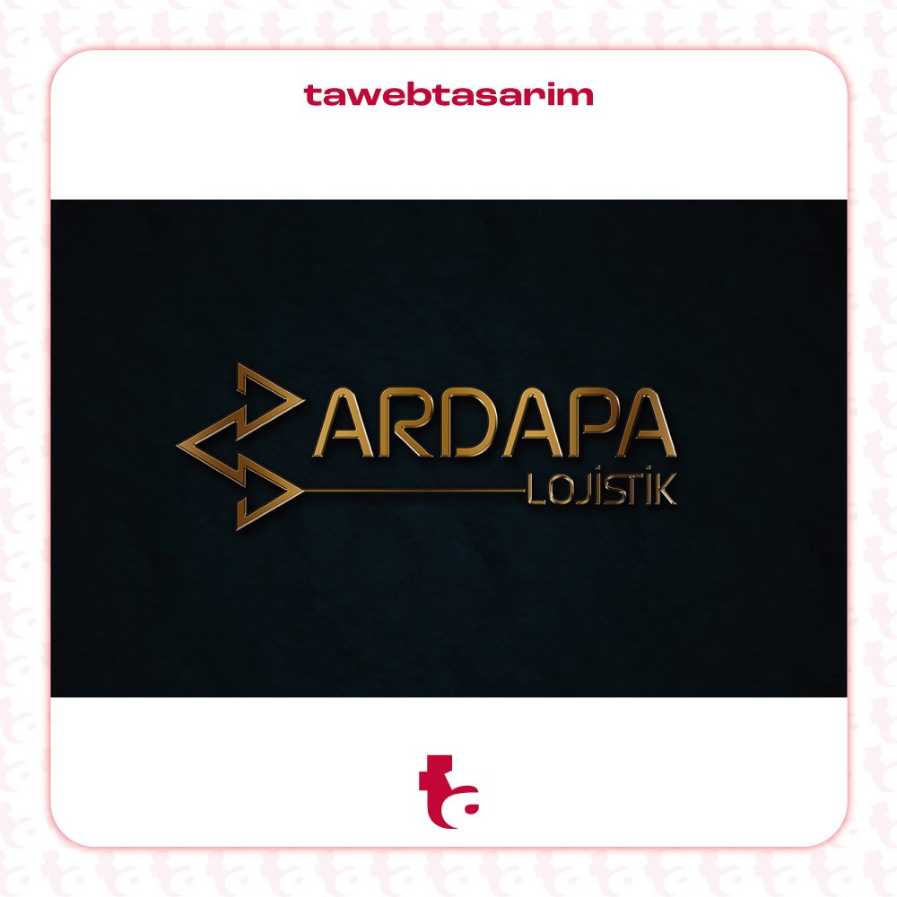 Ardapa Lojistik logo tasarım çalışması
